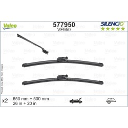 2 Balais D'Essuie-Glace 650mm 500mm Pour BMW X3 X4 Jaguar E-Pace