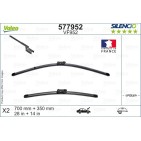 2 Balais D'Essuie-Glace 700mm 350mm Pour Ford Fiesta VII Puma Toyota C-HR