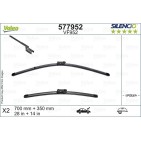 2 Balais D'Essuie-Glace 700mm 350mm Pour Ford Fiesta VII Puma Toyota C-HR