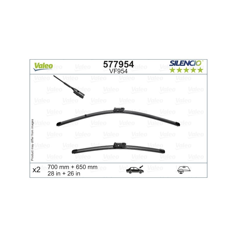 2 Balais D'Essuie-Glace 700mm 650mm Pour VW Crafter MAN TGE 7C1998002 7C1998002A