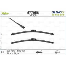 2 Balais D'Essuie-Glace 600mm 500mm Pour BMW X2 2455085 61612455085