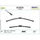 2 Balais D'Essuie-Glace 650mm 530mm Pour VW Audi Skoda Land Rover 761998002