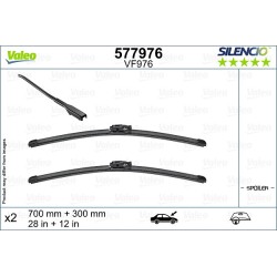 2 Balais D'Essuie-Glace 700mm 300mm Pour Renault Clio V Mitsubishi Colt VII