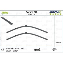 2 Balais D'Essuie-Glace 625mm 500mm Pour Audi A6 A7 A8 E-Tron Q7 Q8 4K1998002C