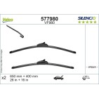 2 Balais D'Essuie-Glace 650mm 400mm Pour Peugeot Renault Nissan Toyota 6423-L4