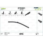 1 Balai D'Essuie-Glace 380mm Pour Audi Fiat Ford Nissan 8X1955426A 8X1998002A