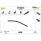 1 Balai D'Essuie-Glace 475mm Pour Renault VW EOS Audi Seat 288900838R 1K1955426A