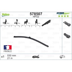 1 Balai D'Essuie-Glace 530mm Pour VW Atlas Audi Seat BMW 3A1955425 4G1998002A