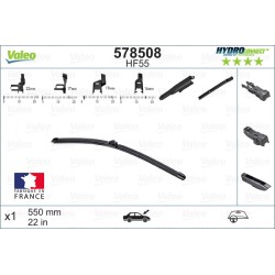 1 Balai D'Essuie-Glace 550mm Pour Peugeot Renault Dacia VW 1611346580 288900464R