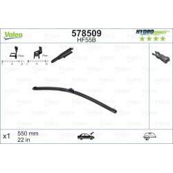 1 Balai D'Essuie-Glace 550mm Pour Opel Ford Citroën MERCEDES 1462914 6423-38