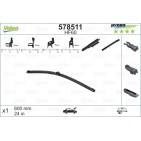 1 Balai D'Essuie-Glace 600mm Pour Peugeot Renault Dacia VW 1610672580 288900838R