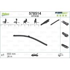 1 Balai D'Essuie-Glace 650mm Pour Peugeot Renault VW Seat 1611587880 288903710R