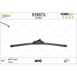 1 Balai D'Essuie-Glace 450mm Pour Peugeot Renault Dacia VW 7701038296 1H0955427