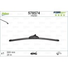 1 Balai D'Essuie-Glace 500mm Pour Peugeot Renault Dacia VW 1611346380 288903211R