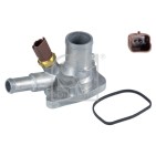Boîtier du thermostat Pour Fiat 500 Panda Ford Lancia Ypsilon 55202371 1535448