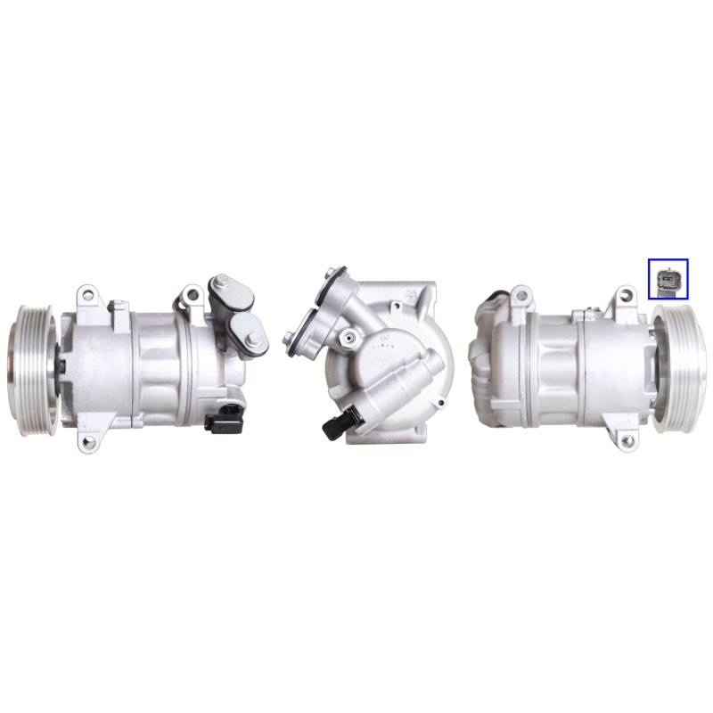 Compresseur De Clim Pour Peugeot 308 II Citroën C4 Cactus Picasso II Grand