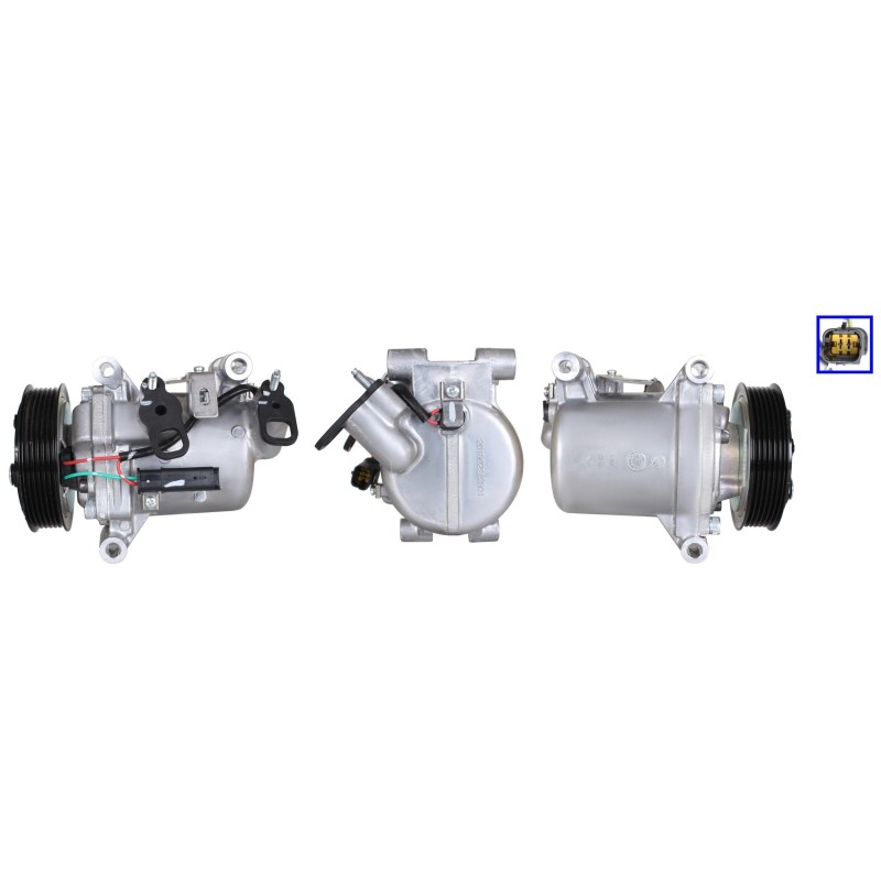 Compresseur De Clim Pour Peugeot 208 Opel Toyota Citroën 1617989180 1636462980