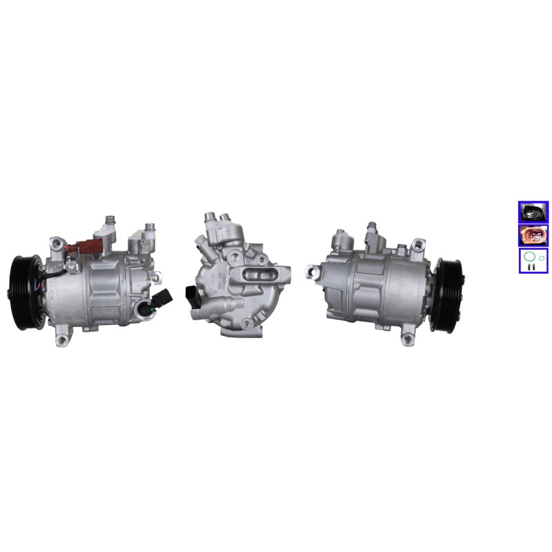 Compresseur De Clim Pour VW Audi Seat Ford 3Q0816803 3Q0816803B 3Q0816803D