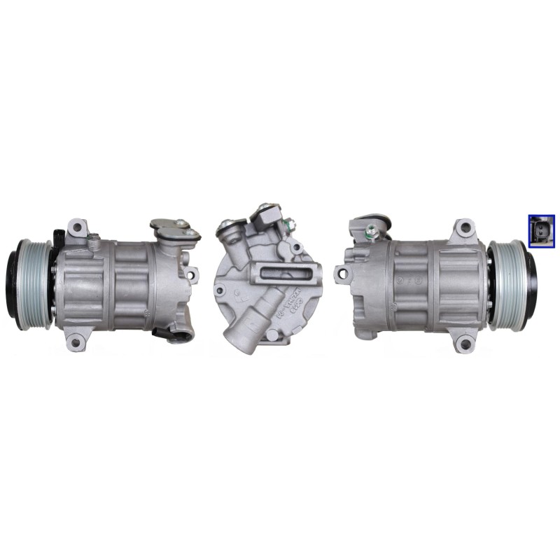 Compresseur De Clim Pour Ford C-Max II Fiesta VII Focus IV Grand JX61-19D629-HA