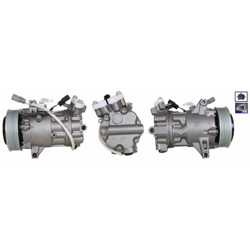 Compresseur De Clim Pour Renault Arkana I Captur II Clio IV V Nissan Juke