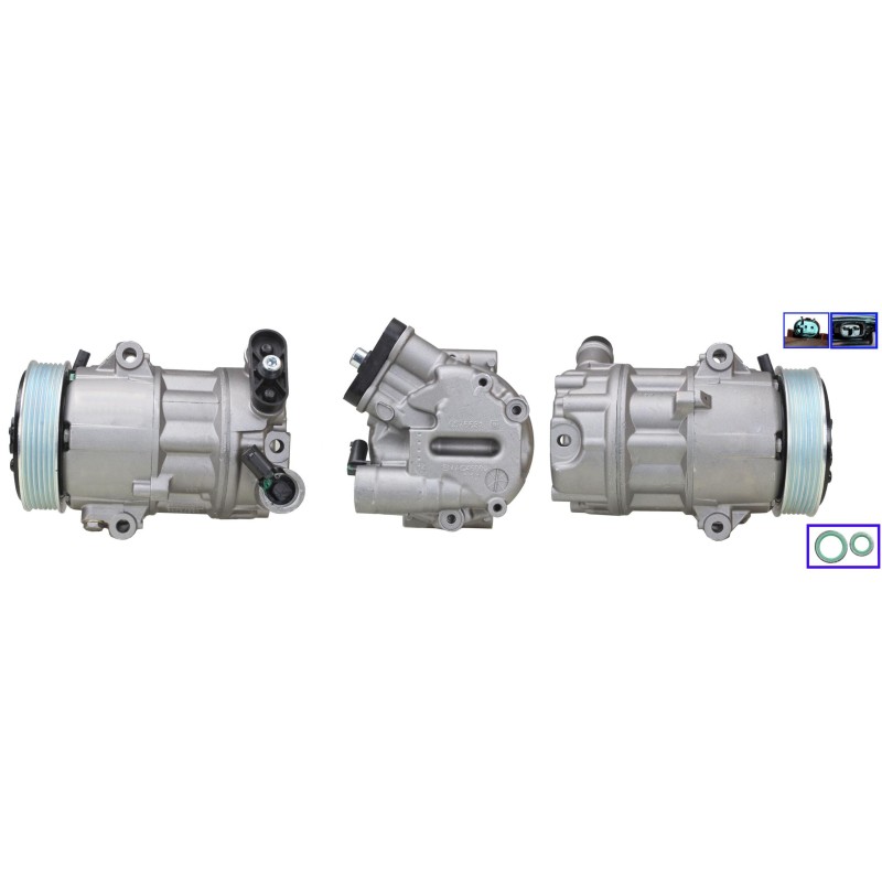 Compresseur De Clim Pour Fiat 500X 51962459 52055449
