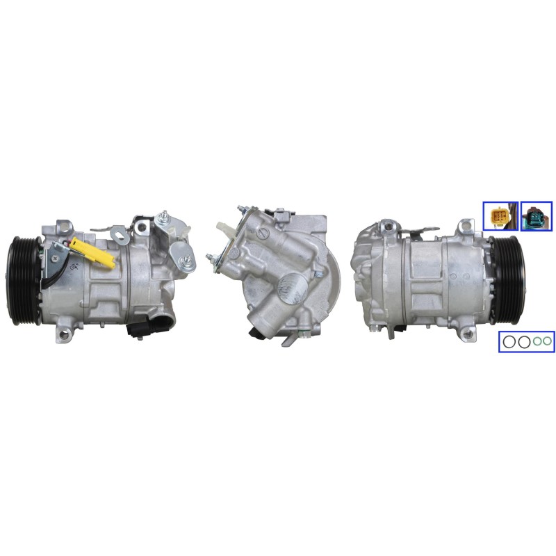Compresseur De Clim Pour Peugeot Opel Citroën Vauxhall 9834779880 93489126