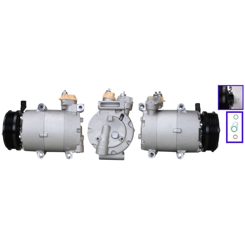 Compresseur De Clim Pour Ford Focus III 2034051 H1F1-19D629-PA H1F119D629PA