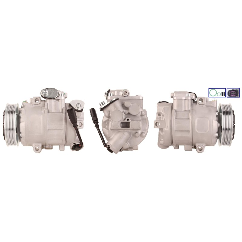 Compresseur De Clim Pour VW Bora Audi Seat Skoda 6Q0820808 8Z0260805A 6Q0820803R