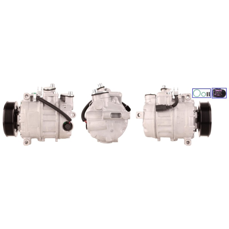 Compresseur De Clim Pour VW Audi A8 Q7 Porsche 7L6820803N 7L6820803T 95812601301