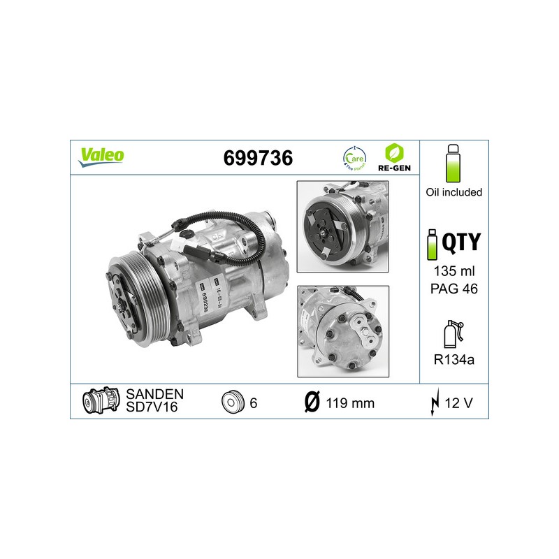 Compresseur De Clim Pour Peugeot Opel Fiat Citroën 6453L4 1854083 71791315