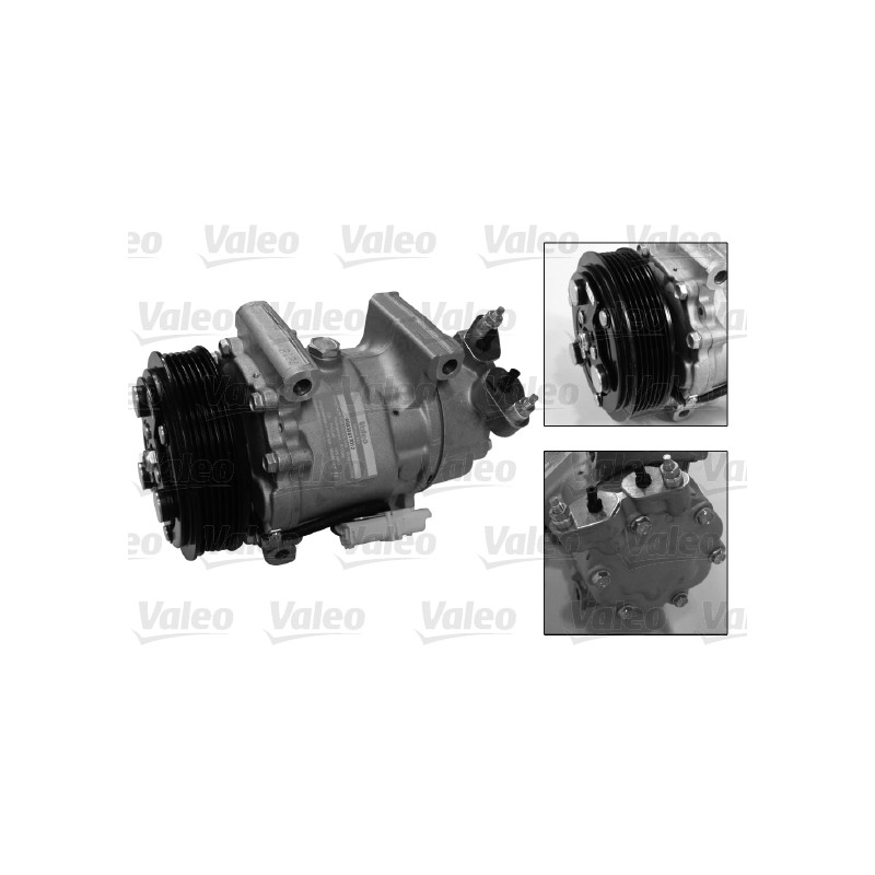 Compresseur De Clim Pour Peugeot 206 206+ 207 307 Partner Citroën Berlingo C2