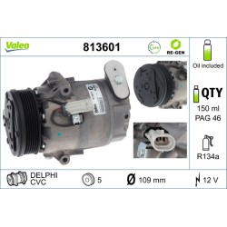 Compresseur De Clim Pour Opel Astra H Zafira B Family Vauxhall Astra MK V (H)