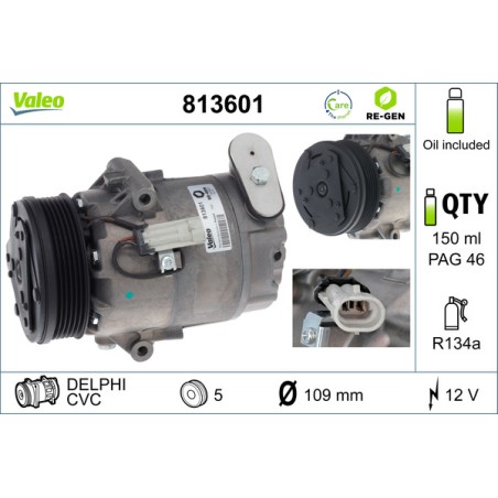 Compresseur De Clim Pour Opel Astra H Zafira B Family Vauxhall Astra MK V (H)