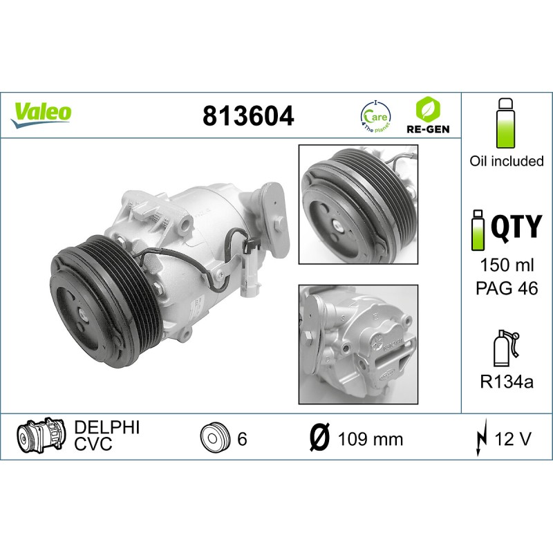 Compresseur De Clim Pour Opel Astra H Corsa D Vauxhall CorsaI (D) CorsavanI -
