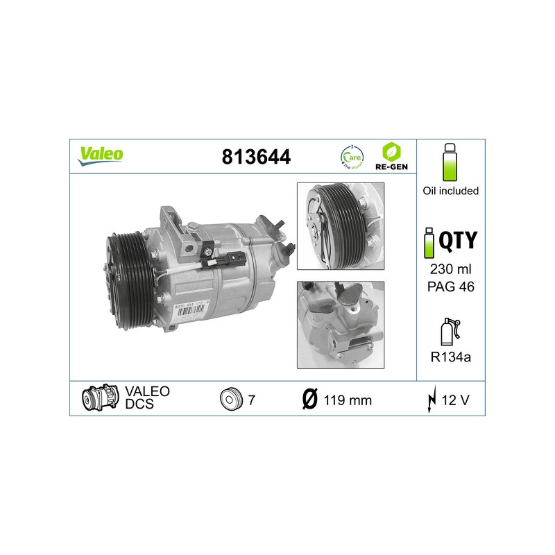 Compresseur De Clim Pour Renault Opel Vauxhall 7711368772 4431984 93161916