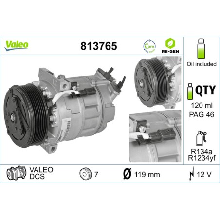 Compresseur De Clim Pour Renault Latitude Master III Trafic Nissan Primastar