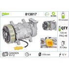Compresseur De Clim Pour Peugeot Fiat Citroën C2 C3 6453-QG 9671456680 6453-XK