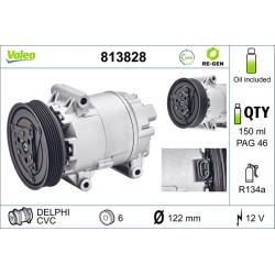 Compresseur De Clim Pour Renault Grand Scénic II Megane Nissan Qashqai +2 I