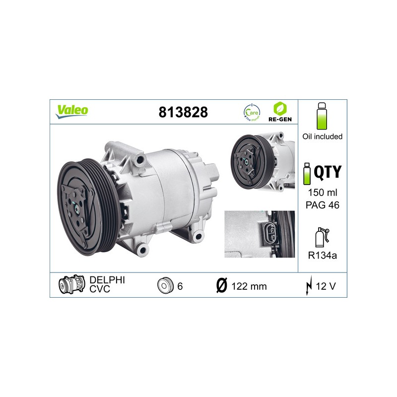 Compresseur De Clim Pour Renault Grand Scénic II Megane Nissan Qashqai +2 I