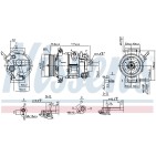 Compresseur De Clim Pour Dodge Caliber Jeep Compass Patriot