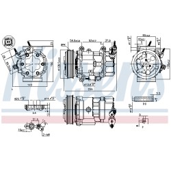 Compresseur De Clim Pour Mini Mini Clubman Clubvan Countryman 64529223392