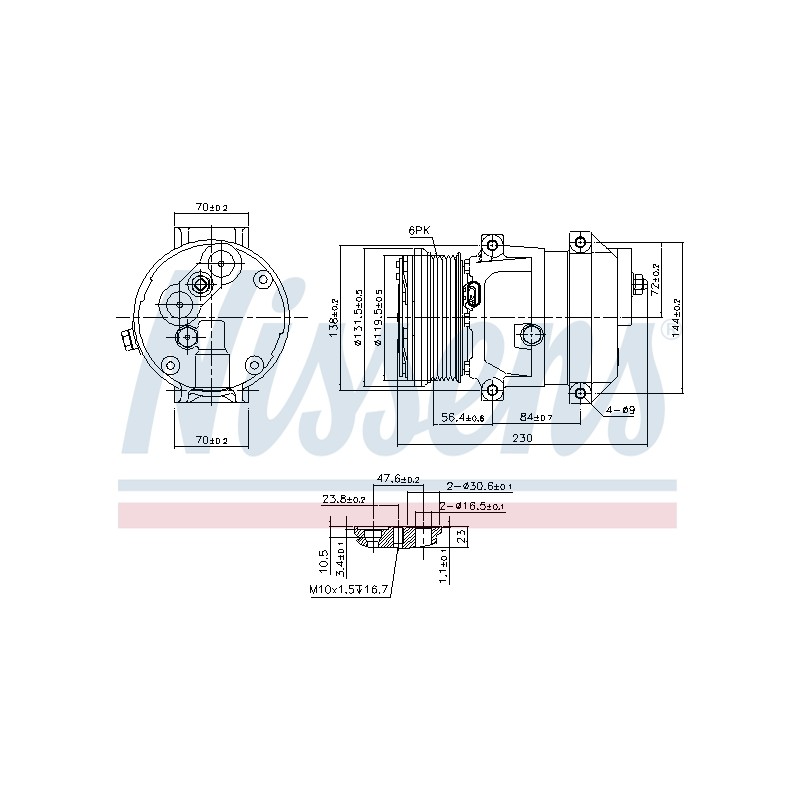 Compresseur De Clim Pour Chevrolet Cruze Epica Daewoo Tosca