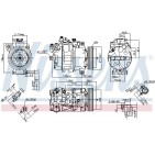 Compresseur De Clim Pour BMW Série 1 E81 E82 E87 E88 3 E90 E91 E92 4471908470