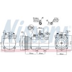 Compresseur De Clim Pour Hyundai Tucson Tucson/SUV Kia Sportage