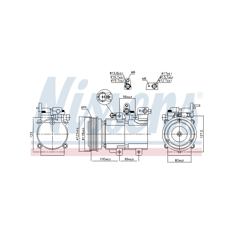 Compresseur De Clim Pour Hyundai Tucson Tucson/SUV Kia Sportage