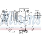 Compresseur De Clim Pour Chrysler MERCEDES MERCEDES-TRUCK 0002340911 0002342011