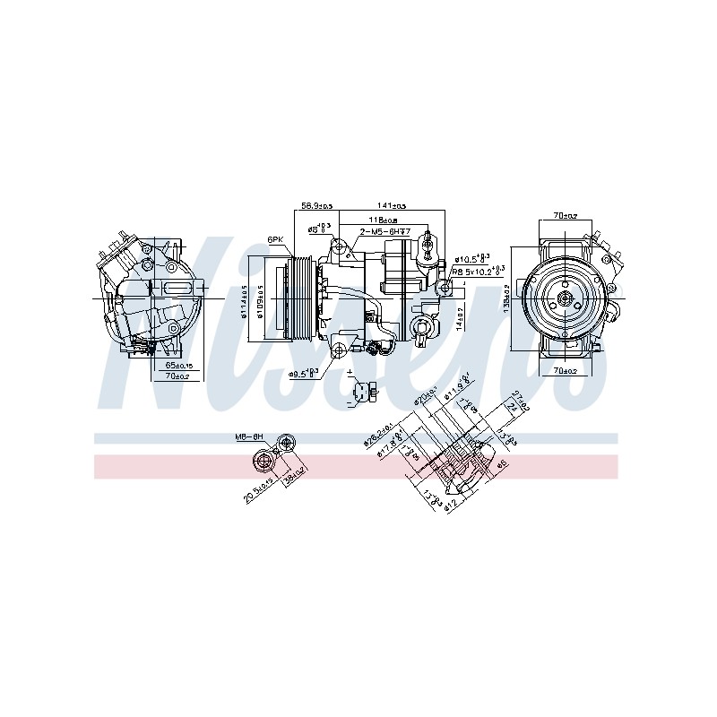 Compresseur De Clim Pour Opel Astra J Cascada Zafira Tourer C Van Vauxhall