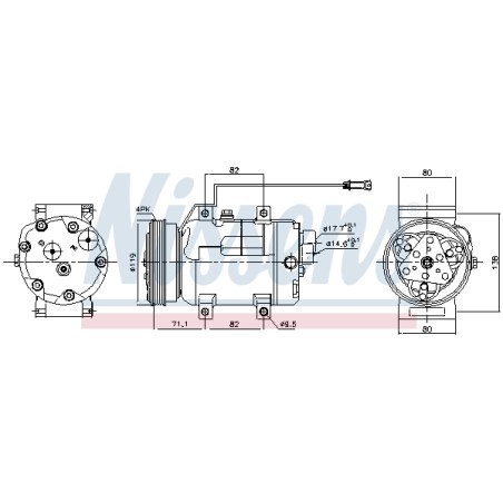 Compresseur De Clim Pour VW Passat Audi A4 A6