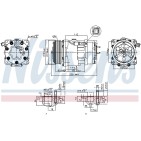 Compresseur De Clim Pour Peugeot Fiat Toyota Citroën 9659231580 9639109580