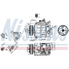 Compresseur De Clim Pour Audi A4 A5 A6 A8 Q5 Seat Exeo